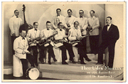 The Ramblers in 1943 with Theo Uden Masman at the far right
